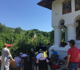 În vizită la schitul Brătășești, de hramul Nașterii Sf. Ioan Botezătorul 24.06.2021